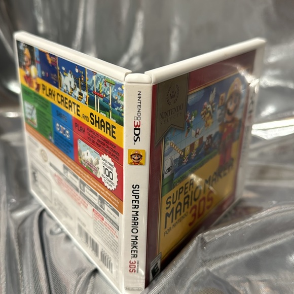 Super Mario Maker 3DS 2016 Nintendo selects plays only on 2d - Picture 2 of 4